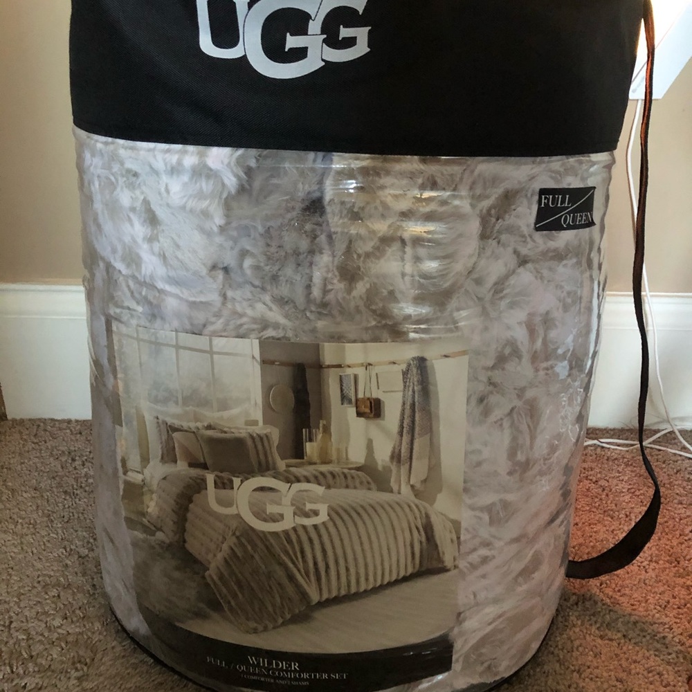 UGG wilder comforter Full/Queen New but Open Set